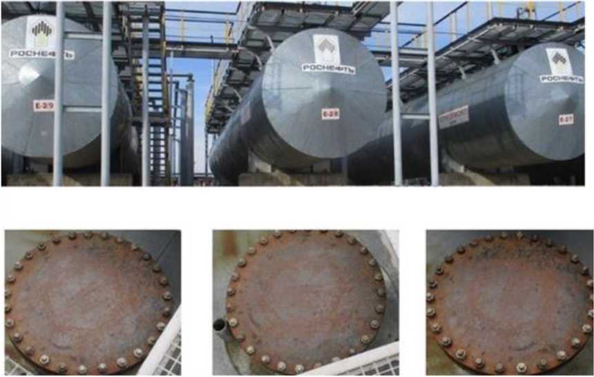 Внешний вид. Резервуары стальные горизонтальные цилиндрические, http://oei-analitika.ru рисунок № 9
