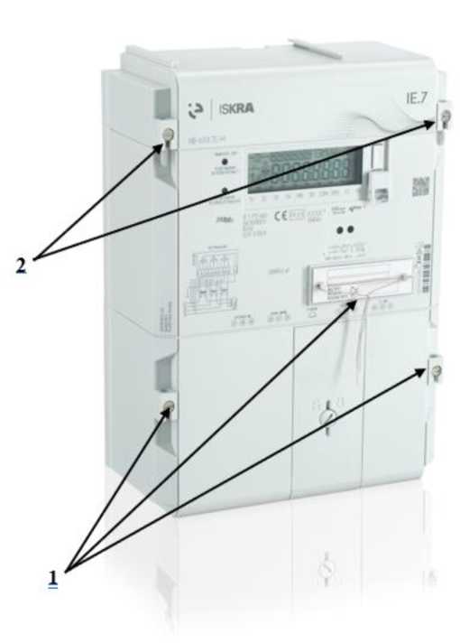 Внешний вид. Счетчики статические трехфазные переменного тока активной и реактивной энергии, http://oei-analitika.ru рисунок № 3