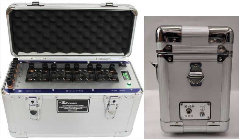 Внешний вид. Наборы однозначных мер электрического сопротивления термостатированных, http://oei-analitika.ru рисунок № 1