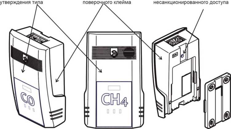 Внешний вид. Сигнализаторы загазованности, http://oei-analitika.ru рисунок № 3