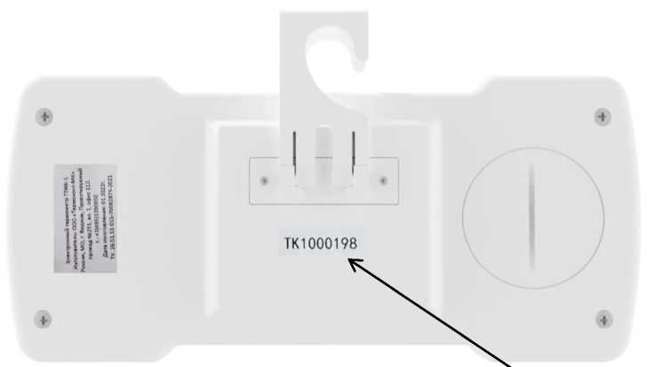 Внешний вид средства измерений: Термометры электронные, заводской номер №ТК1000021 