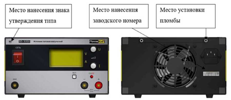 Внешний вид средства измерений: Источники питания импульсные, заводской номер №мр202004280033-287 