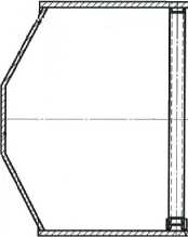 Внешний вид. Резервуар стальной горизонтальный цилиндрический, http://oei-analitika.ru рисунок № 2