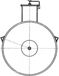Внешний вид. Резервуар стальной горизонтальный цилиндрический, http://oei-analitika.ru рисунок № 4