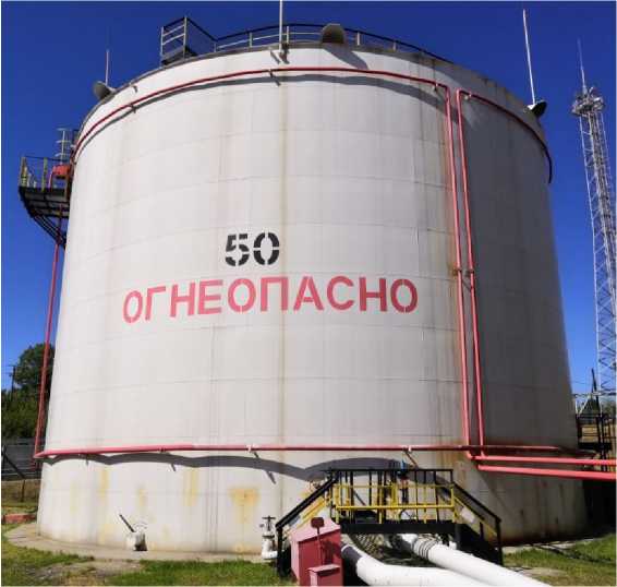 Внешний вид. Резервуары стальные вертикальные цилиндрические, http://oei-analitika.ru рисунок № 1