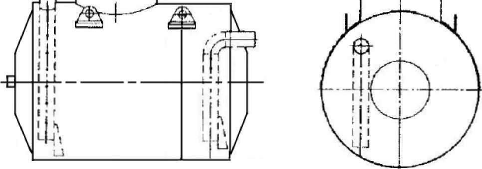 Внешний вид. Резервуар стальной горизонтальный цилиндрический, http://oei-analitika.ru рисунок № 3