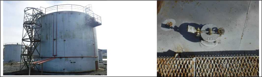 Внешний вид. Резервуары стальные вертикальные цилиндрические (РВС), http://oei-analitika.ru 