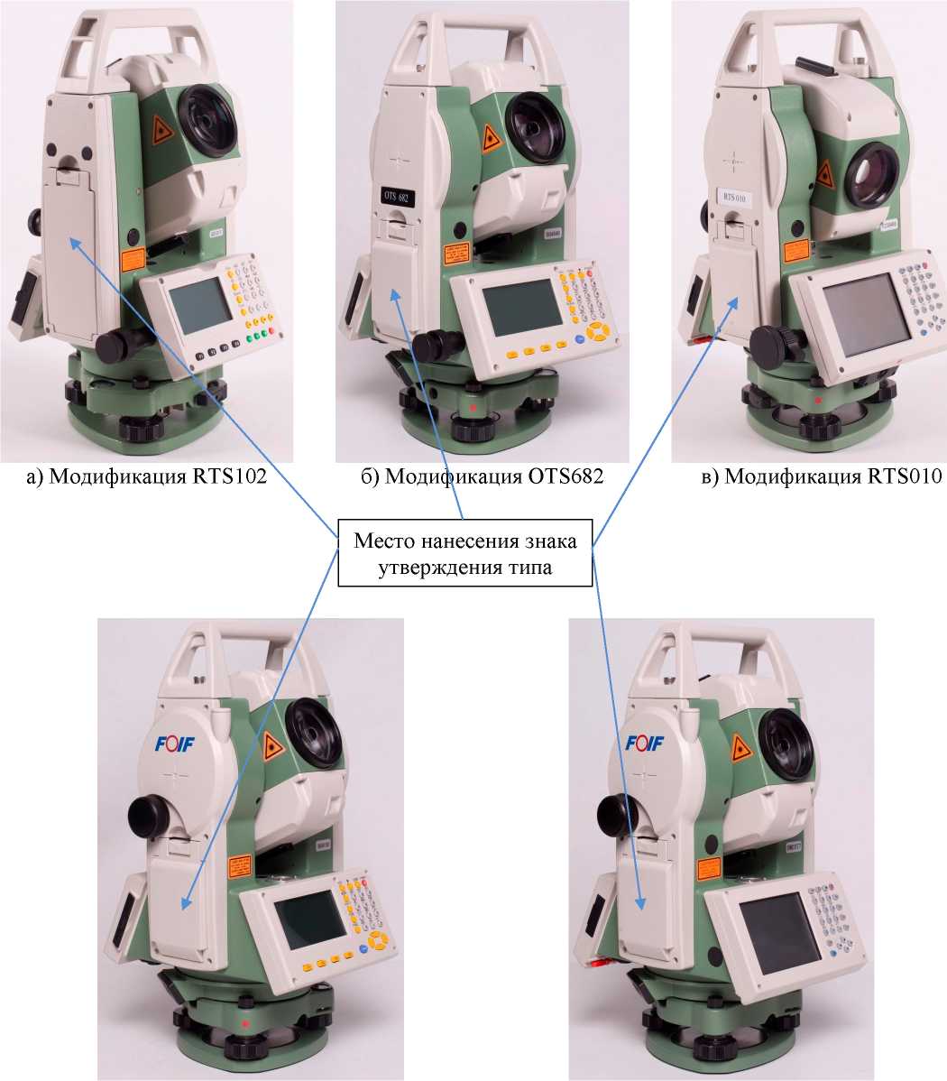 Внешний вид. Тахеометры электронные, http://oei-analitika.ru рисунок № 1