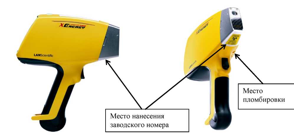 Внешний вид. Анализаторы рентгенофлуоресцентные портативные, http://oei-analitika.ru рисунок № 1