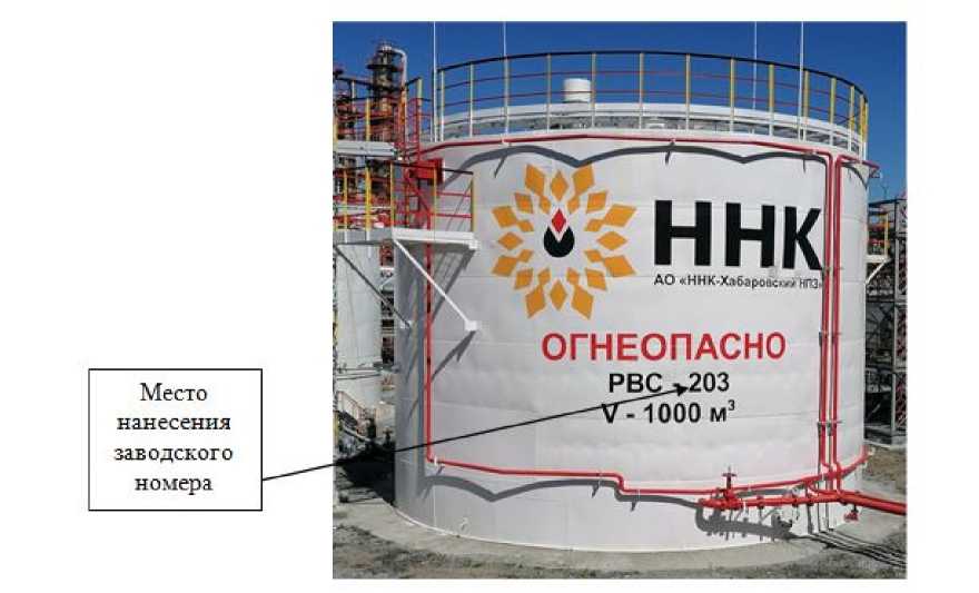 Внешний вид. Резервуары вертикальные стальные, http://oei-analitika.ru рисунок № 1