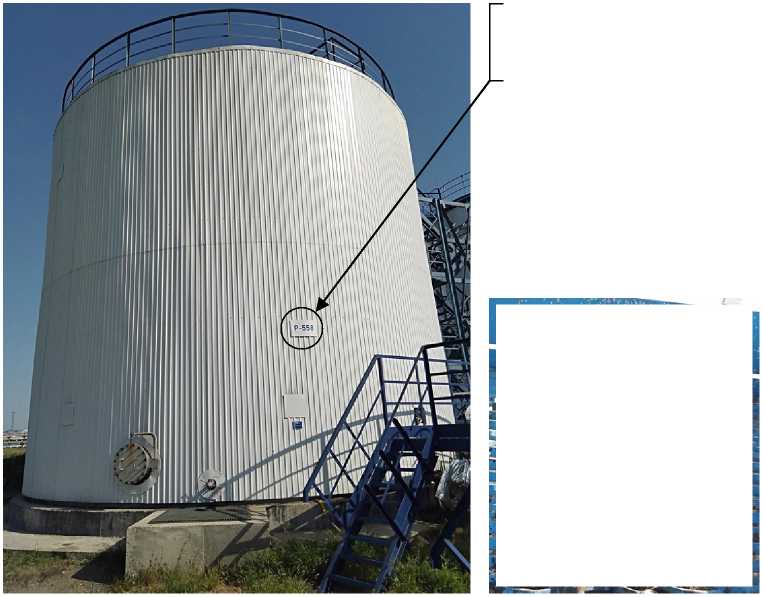 Внешний вид. Резервуары стальные вертикальные цилиндрические, http://oei-analitika.ru рисунок № 4