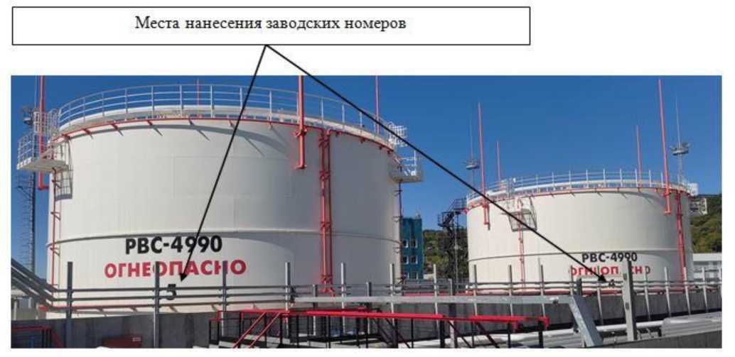 Внешний вид. Резервуары вертикальные стальные, http://oei-analitika.ru рисунок № 1