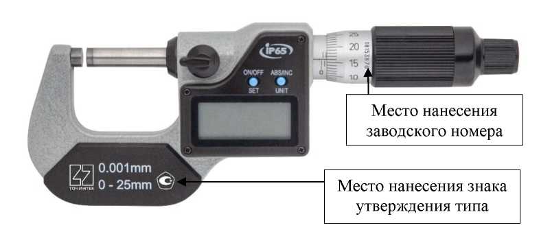 Внешний вид. Микрометры, http://oei-analitika.ru рисунок № 6