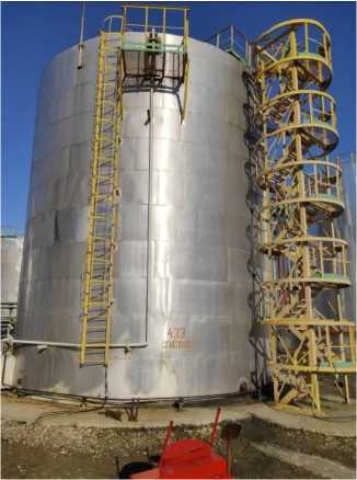 Внешний вид. Резервуары стальные вертикальные цилиндрические, http://oei-analitika.ru рисунок № 7