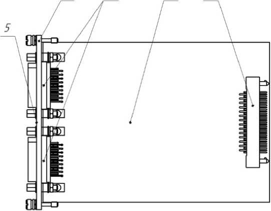Внешний вид. Модули приема дискретных и периодических сигналов с дифференциальными входами с преобразованием частота/код, период/код, длительность импульса/код, http://oei-analitika.ru рисунок № 1