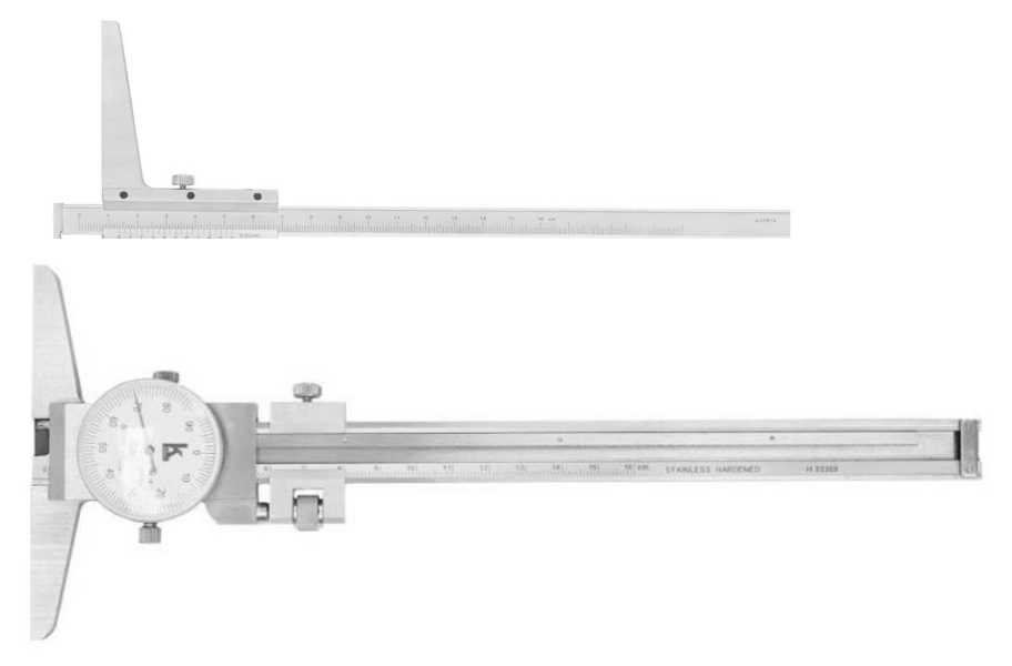 Внешний вид средства измерений: Штангенглубиномеры, заводской номер №L220800139 