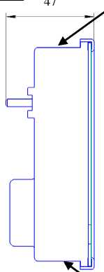 Внешний вид. Вольтметры щитовые цифровые электроизмерительные, http://oei-analitika.ru рисунок № 7