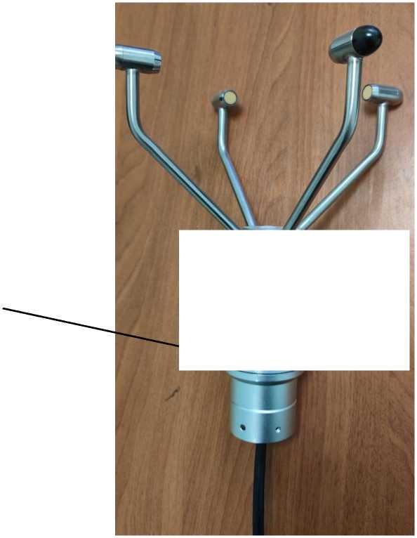 Внешний вид. Датчики скорости и направления ветра акустические, http://oei-analitika.ru рисунок № 1