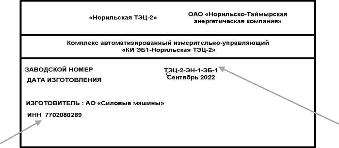 Внешний вид. Комплекс автоматизированный измерительно-управляющий КИ ЭБ1-Норильская ТЭЦ-2, http://oei-analitika.ru рисунок № 4