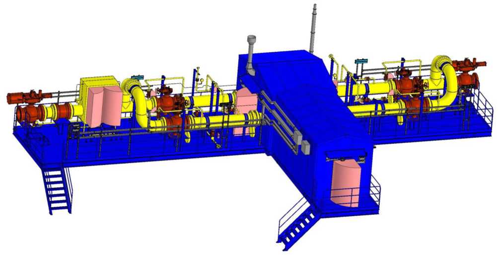 Внешний вид. Система измерений количества и показателей качества газа в составе комплекса объектов по компримированию и подготовке газа и конденсата (установка извлечения и транспорта конденсата 