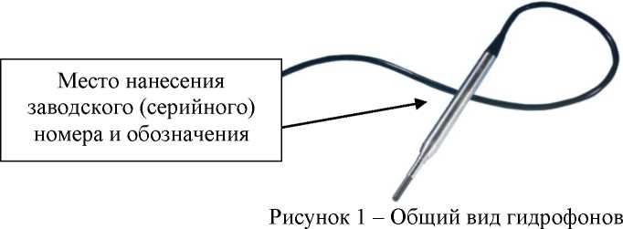 Внешний вид. Гидрофоны, http://oei-analitika.ru рисунок № 1
