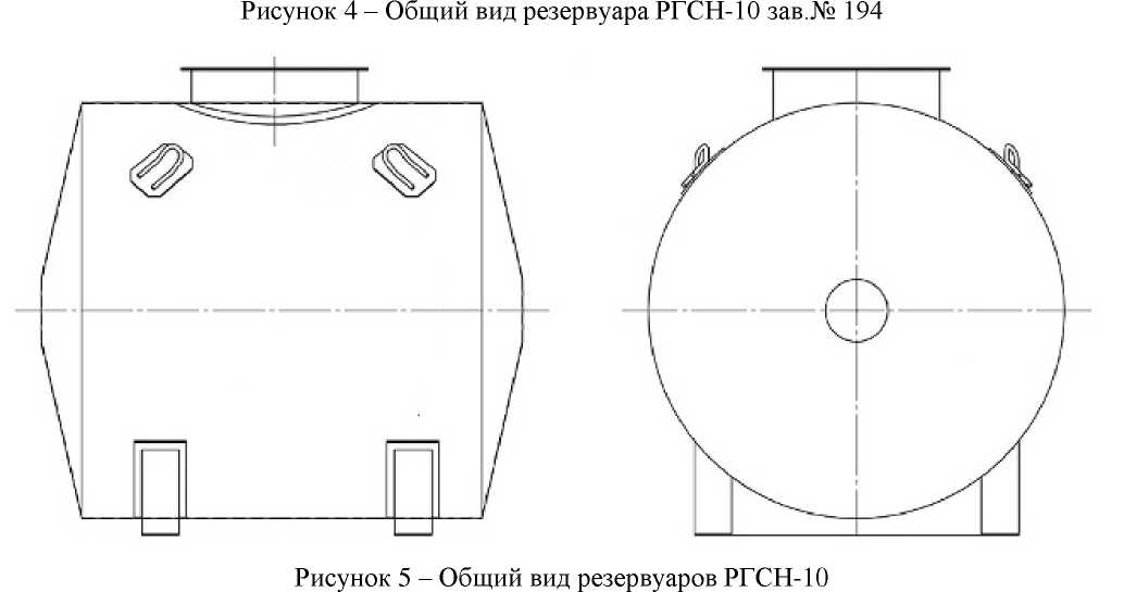 Внешний вид. Резервуары горизонтальные стальные, http://oei-analitika.ru рисунок № 5