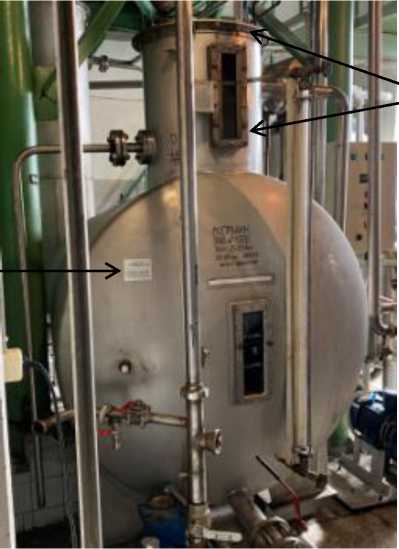 Внешний вид. Мерник стационарный металлический технический 1-го класса, http://oei-analitika.ru рисунок № 2