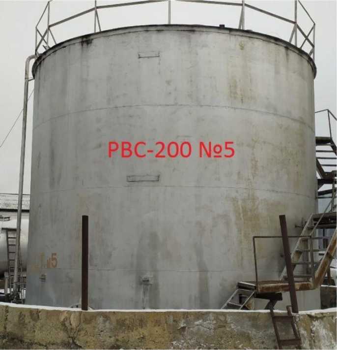 Внешний вид. Резервуар вертикальный стальной цилиндрический, http://oei-analitika.ru рисунок № 1