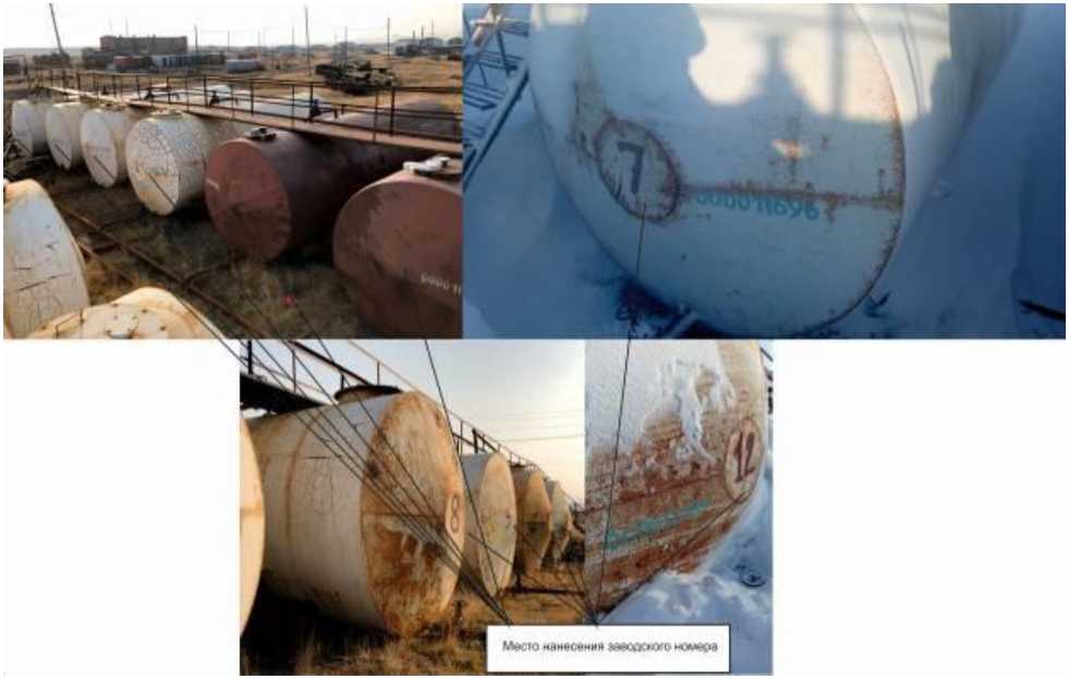 Внешний вид. Резервуары горизонтальные стальные цилиндрические, http://oei-analitika.ru рисунок № 1