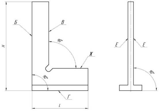 Внешний вид. Угольники поверочные 90°, http://oei-analitika.ru рисунок № 6