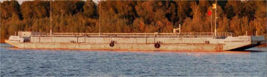 Внешний вид. Резервуары (танки) стальные прямоугольные несамоходного наливного судна НПП-1028, http://oei-analitika.ru рисунок № 1