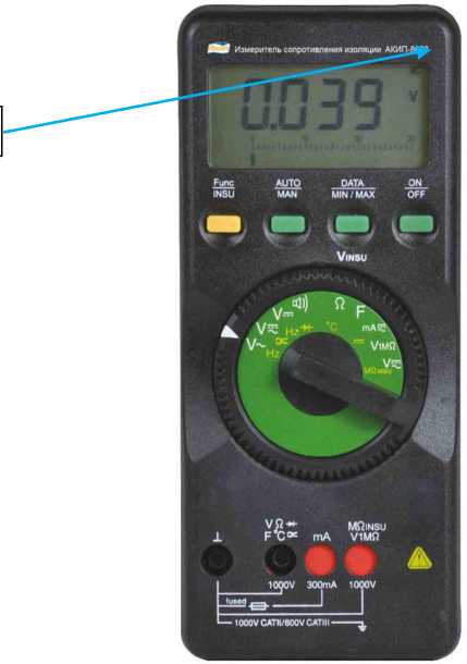 Внешний вид. Измерители сопротивления изоляции, http://oei-analitika.ru рисунок № 1