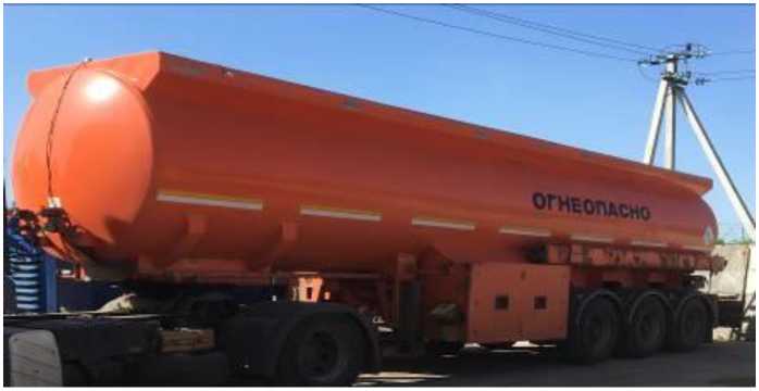 Внешний вид. Полуприцеп-цистерна, http://oei-analitika.ru рисунок № 1
