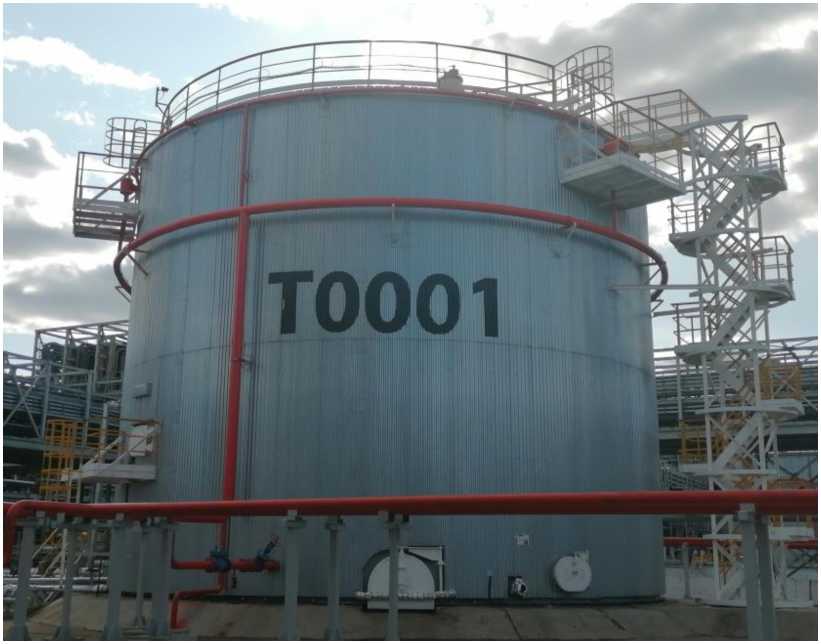 Внешний вид. Резервуары стальные вертикальные цилиндрические, http://oei-analitika.ru рисунок № 1