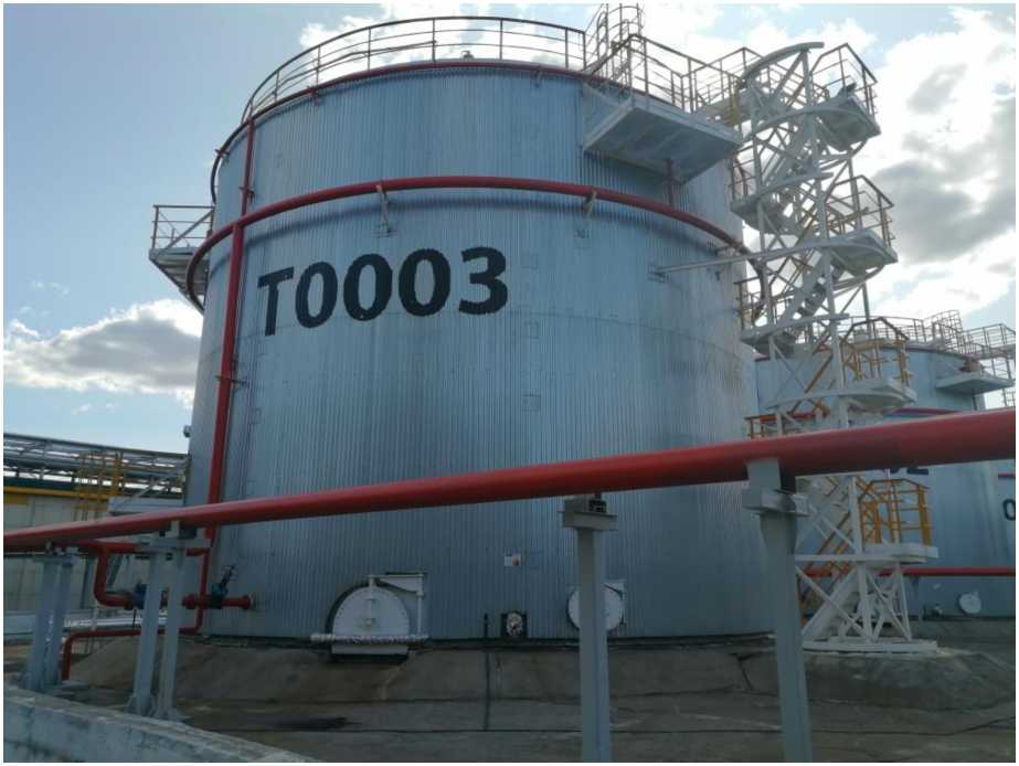 Внешний вид. Резервуары стальные вертикальные цилиндрические, http://oei-analitika.ru рисунок № 3