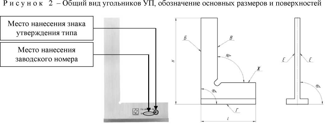 Внешний вид. Угольники поверочные 90°, http://oei-analitika.ru рисунок № 3