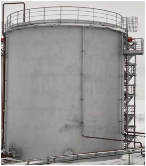 Внешний вид. Резервуар вертикальный стальной цилиндрический, http://oei-analitika.ru рисунок № 1