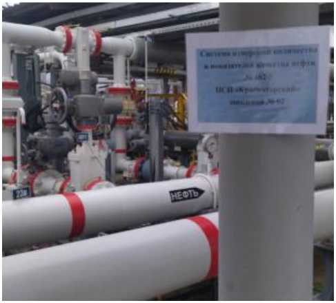 Внешний вид. Система измерений количества и показателей качества нефти № 462 ПСП