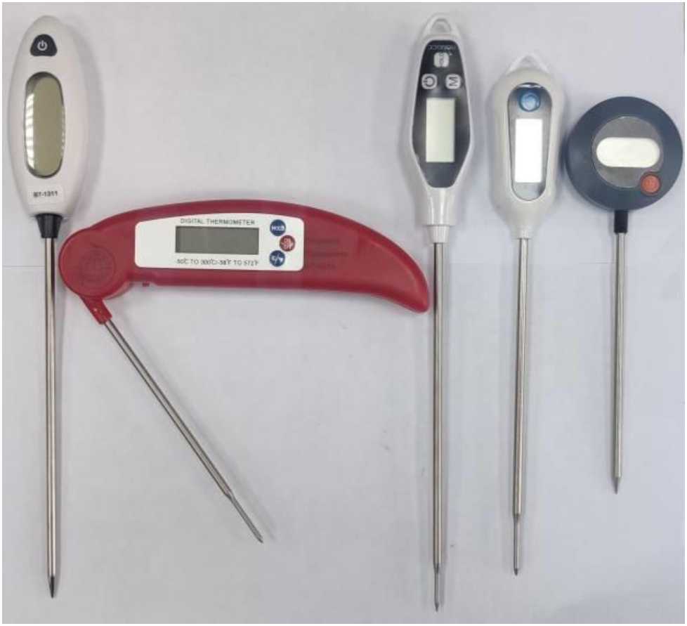 Внешний вид. Термометры электронные пищевые, http://oei-analitika.ru рисунок № 1