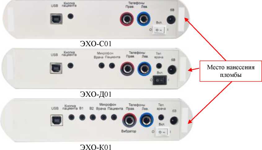 Внешний вид. Аудиометры, http://oei-analitika.ru рисунок № 2