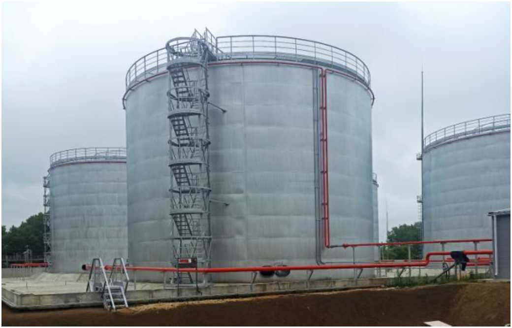 Внешний вид. Резервуары вертикальные стальные цилиндрические, http://oei-analitika.ru рисунок № 1