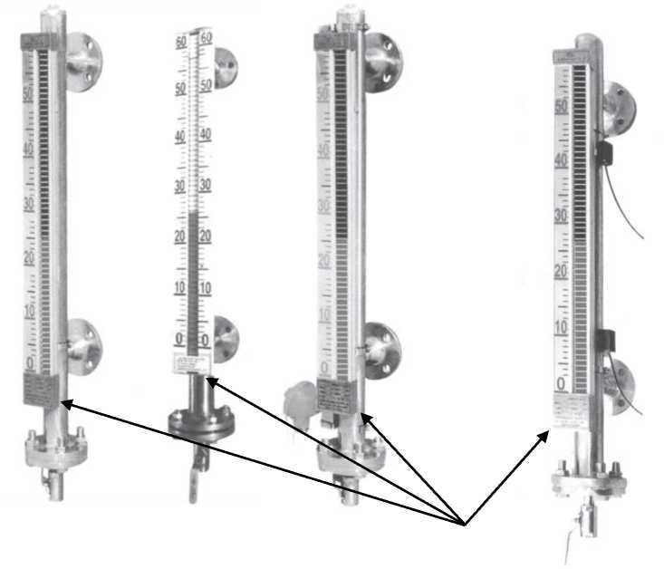Внешний вид. Уровнемеры магнитные, http://oei-analitika.ru рисунок № 1
