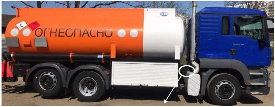 Внешний вид. Автоцистерна, http://oei-analitika.ru рисунок № 1