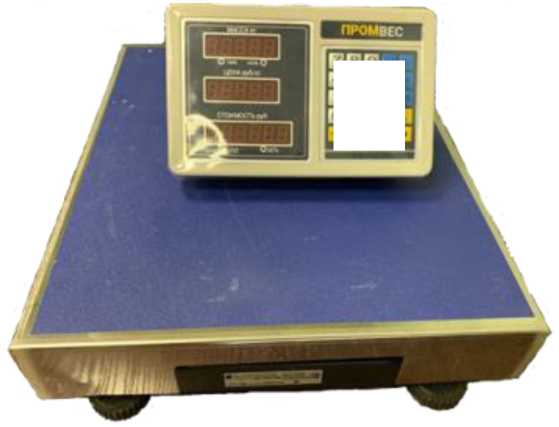 Внешний вид. Весы электронные торговые, http://oei-analitika.ru рисунок № 6