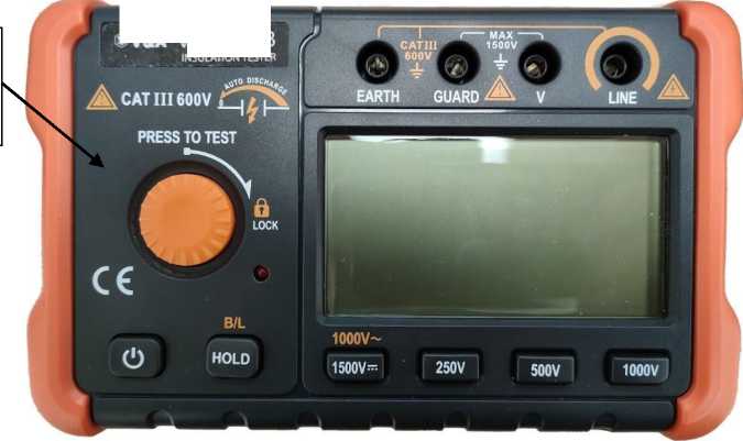 Внешний вид. Мегаомметры цифровые, http://oei-analitika.ru рисунок № 1