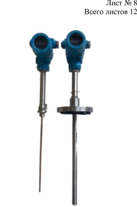 Внешний вид. Термопреобразователи сопротивления (WZ), http://oei-analitika.ru 