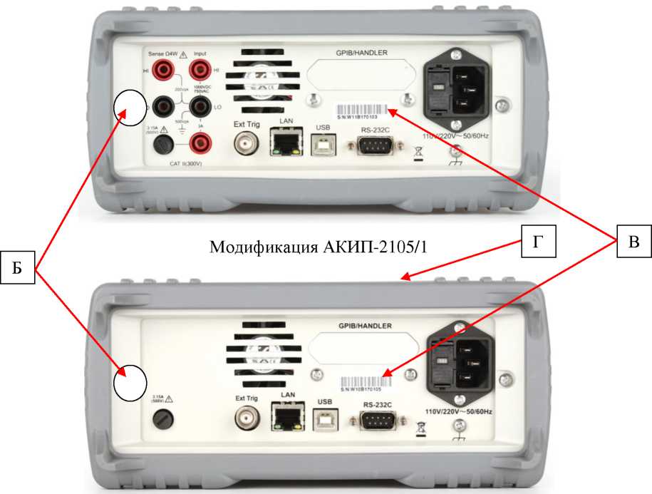 Внешний вид. Вольтметры универсальные, http://oei-analitika.ru рисунок № 2