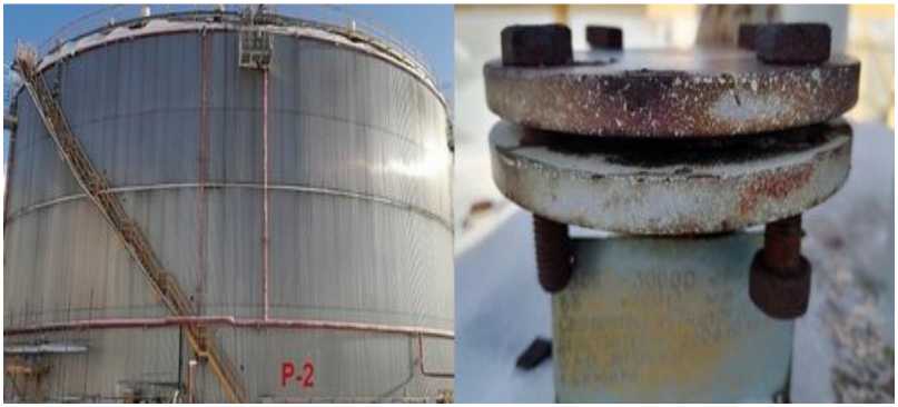 Внешний вид. Резервуар стальной вертикальный цилиндрический, http://oei-analitika.ru рисунок № 1