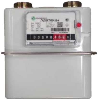 Внешний вид. Счетчики газа объемные диафрагменные, http://oei-analitika.ru рисунок № 1