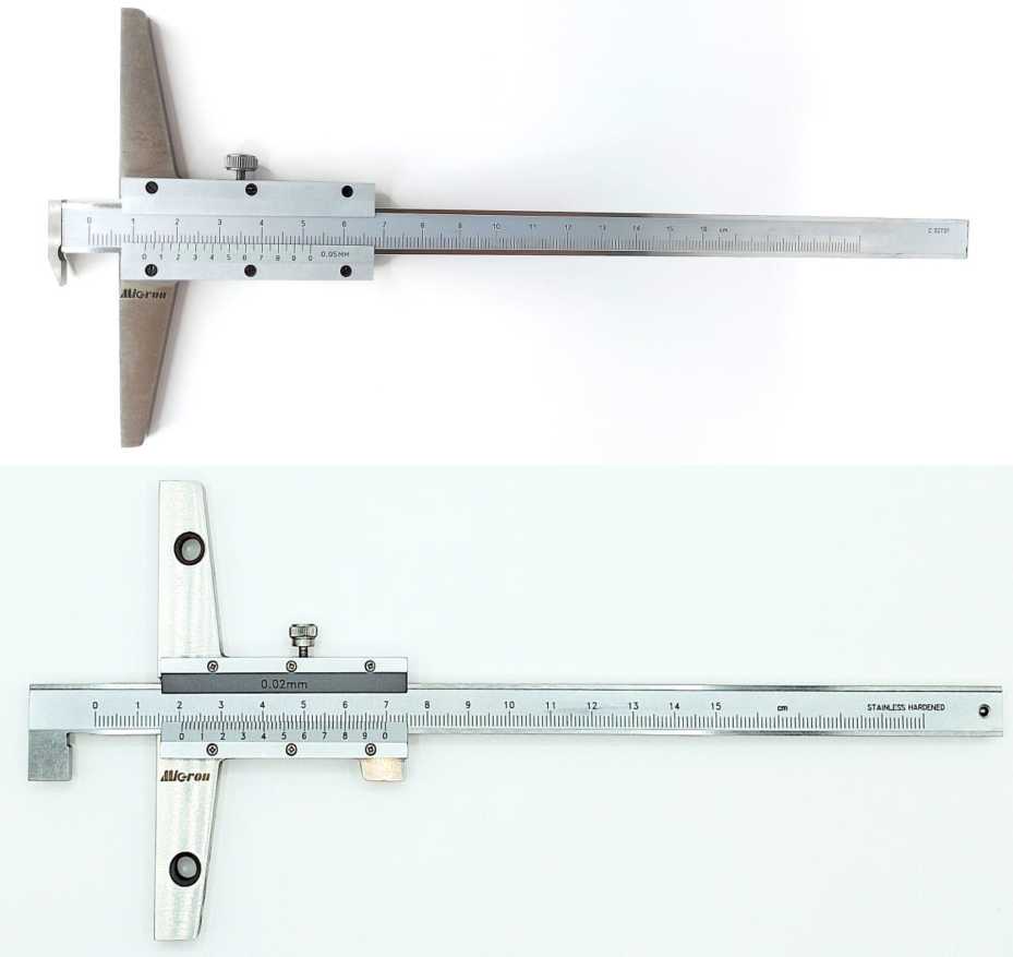 Внешний вид. Штангенглубиномеры Micron, http://oei-analitika.ru рисунок № 1